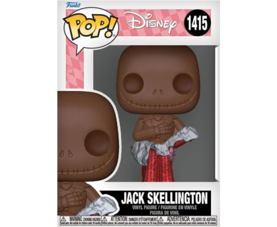 Funko Pop! Disney: The Nightmare Before Christmas Valentines Day 2024 - Jack (Valentine Chocolate) #1415 Vinyl Figure