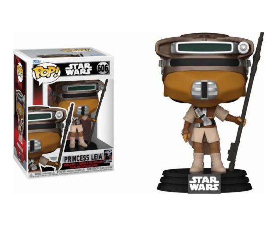 Funko Pop! Disney Star Wars: Return of the Jedi 40th - Princess Leia (Boushh) #606 Bobble-Head Vinyl Figure