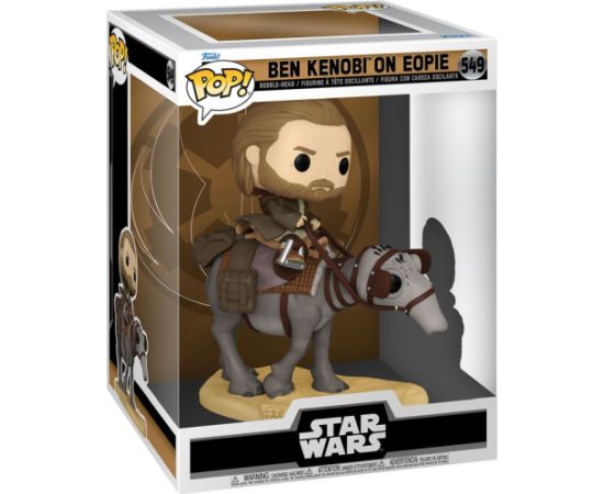 Funko Pop! Disney Deluxe: Star Wars - Ben Kenobi on Eopie #549 Bobble-Head Vinyl Figure