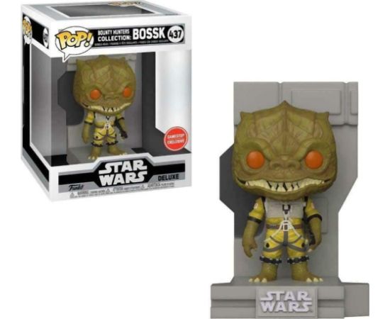 Funko Pop! Deluxe: Star Wars Bounty Hunters Collection - Bossk (Special Edition) #437 Vinyl Figure