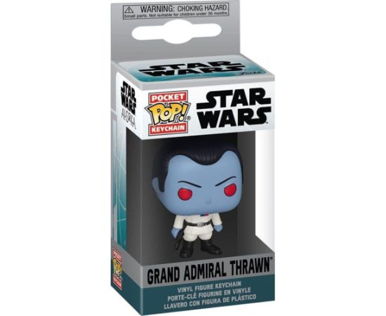 Funko Pocket Pop! Disney: Star Wars Ahsoka S2 - Grand Admiral Thrawn Vinyl Figure Keychain