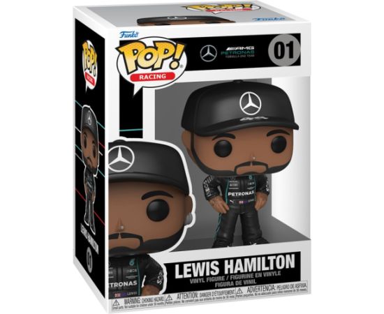 Funko Pop! Racing: AMG Petronas Formula One Team - Lewis Hamilton #01 Vinyl Figure