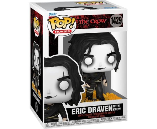 Funko Pop! Movies: The Crow - Eric Draven with Crow #1429 Vinyl Figure