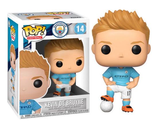 Funko Pop! Football: Manchester City - Kevin De Bruyne #14 Vinyl Figure