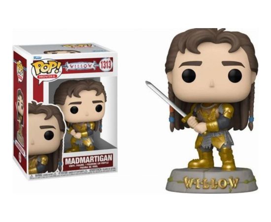 Funko Pop! Disney: Willow S1 - Madmartigan (Metallic) #1313 Bobble-Head Vinyl Figure