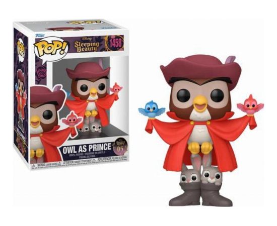 Funko Pop! Disney: Sleeping Beauty 65th Anniversary - Owl as Prince #1458 Vinyl Figure