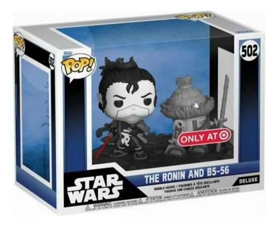 Funko Pop! Deluxe: Star Wars - The Ronin and B5-56 (Special Edition) # Bobble-Head Vinyl Figures