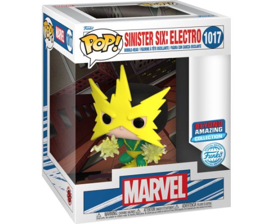 Funko Pop! Deluxe Marvel: Beyond Amazing - Sinister Six: Electro (Special Edition) #1017 Bobble-Head Vinyl Figure