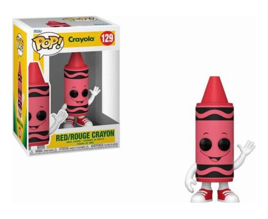 Funko Pop! Crayola - Red/Rouge Crayon #129 Vinyl Figure