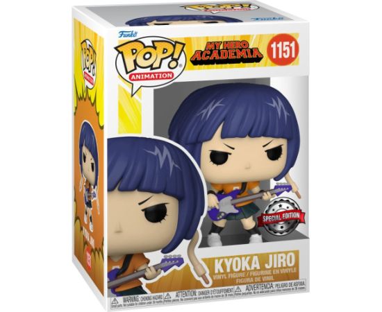 Funko Pop! Animation: My Hero Academia S9 - Kyoka Jiro (with Guitar) (Special Edition) #1151 Vinyl Figure