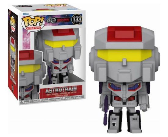 Funko Pop! Retro Toys: Transformers 40 Years - Astrotrain #133 Vinyl Figure