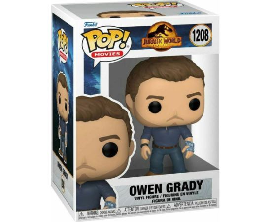 Funko Pop! Movies: Jurassic World Dominion - Owen Grady #1208 Vinyl Figure