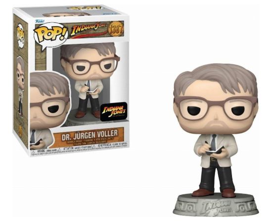 Funko Pop! Movies Disney: Indiana Jones - Dr. Jurgen Voller #1387 Vinyl Figure