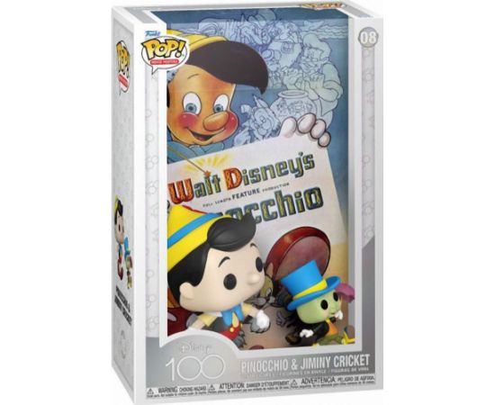 Funko Pop! Movie Posters: Disneys 100th - Pinocchio  Jiminy Cricket #08 Vinyl Figure