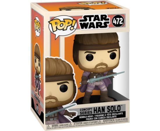 Funko Pop! Disney: Star Wars Concept Series - Han Solo #472 Bobble-Head Vinyl Figure