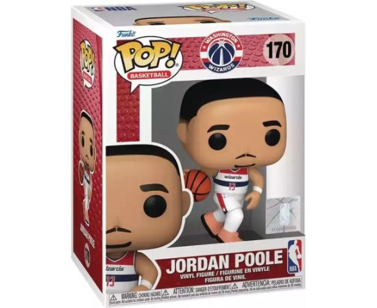 Funko Pop! Basketball NBA: Washington Wizards - Jordan Poole #170 Vinyl Figure