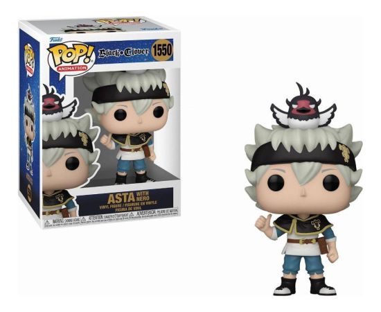 Funko Pop! Animation: Black Clover - Asta with Nero #1550 Vinyl Figure