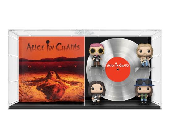 Funko Pop! Albums Deluxe: Alice in Chains - Layne Staley, Jerry Cantrell, Mike Starr, Sean Kinney (Dirt) #31 Vinyl Figures