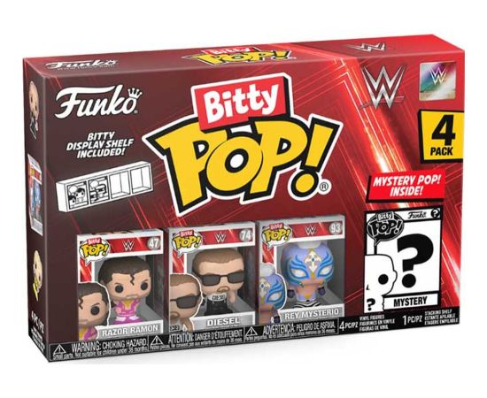 Funko Bitty Pop! 4-Pack: WWE - Razor Ramon Vinyl Figures