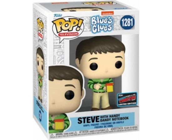 Funko Pop! Television: Blues Clues - Steve with Handy Dandy Notebook (Convention Limited Edition) #1281 Vinyl Figure