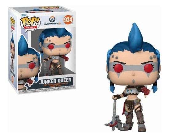 Funko Pop! Games: Overwatch 2 – Junker Queen #934 Vinyl Figure