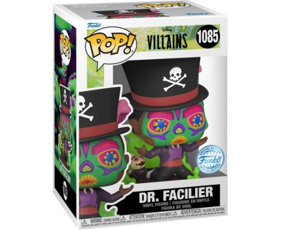 Funko Pop! Disney: Villains - Dr. Facilier (With Base) (Special Edition) #1085 Vinyl Figure