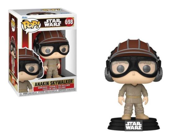 Funko Pop! Disney Star Wars: EP1 The Phantom Menace Anniversary - Anakin Skywalker with Helmet #698 Bobble-Head Vinyl Figure