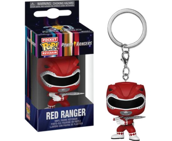 Funko Pocket Pop! Power Rangers - Red Ranger Vinyl Figure Keychain