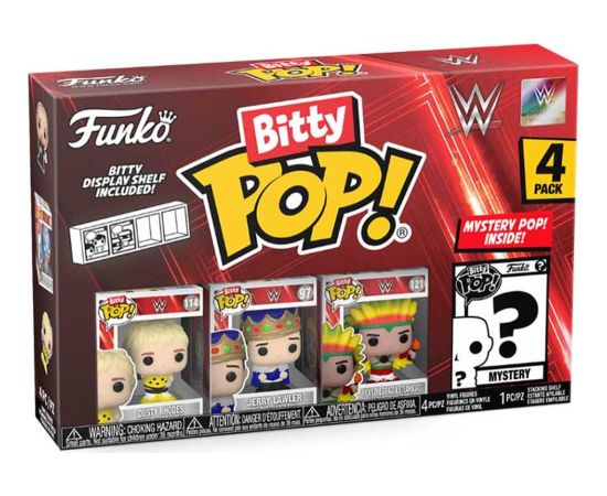 Funko Bitty Pop! 4-Pack: WWE - Dusty Rhodes Vinyl Figures