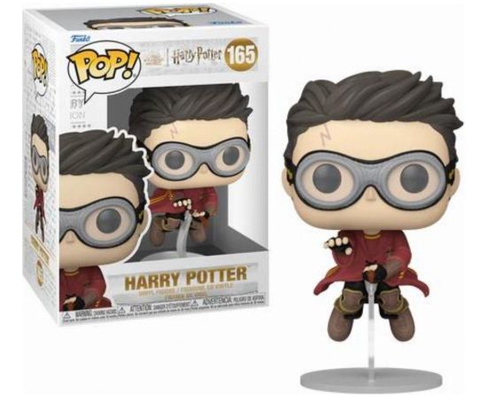 Funko Pop! Movies: Harry Potter Prisoner of Azkaban - Harry with Broom (Quidditch) #165 Vinyl Figure