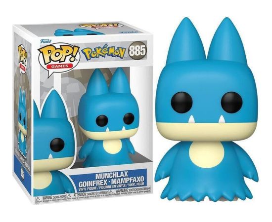 Funko Pop! Games: Pokemon - Munchlax Goinfrex Mampfaxo #885 Vinyl Figure