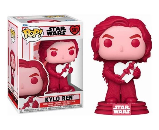 Funko Pop! Disney Star Wars: Valentines S3 - Kylo Ren #591 Bobble-Head Vinyl Figure