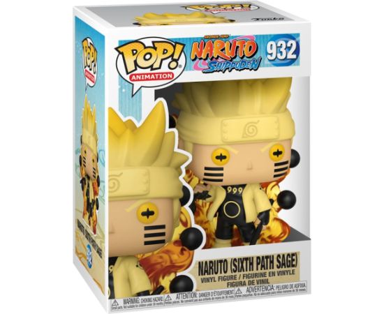 Funko Pop! Animation: Shonen Jump Naruto Shippuden - Naruto (Sixth Path Sage) #932 Vinyl Figure