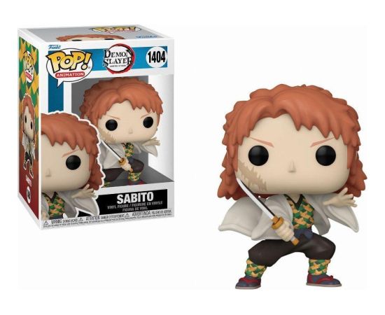 Funko Pop! Animation: Demon Slayer: Kimetsu No Yaiba - Sabito (No Mask) #1404 Vinyl Figure