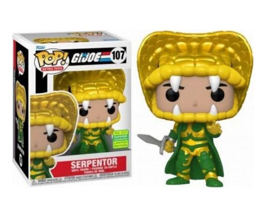 Funko Pop! Retro Toys: G.I. Joe - Serpentor (Convention Limited Edition) #107 Vinyl Figure