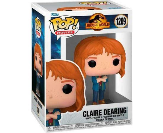 Funko Pop! Movies: Jurassic World Dominion - Claire Dearing #1209 Vinyl Figure