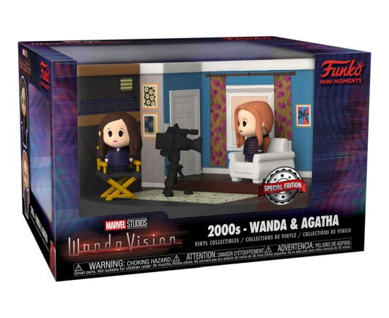 Funko Pop! Mini Moments: WandaVision - 2000s - Wanda and Agatha (Special Edition) Vinyl Collectibles