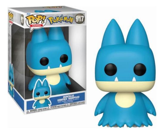 Funko Pop! Jumbo Games: Pokemon - Munchlax #917 Vinyl Figure (10)