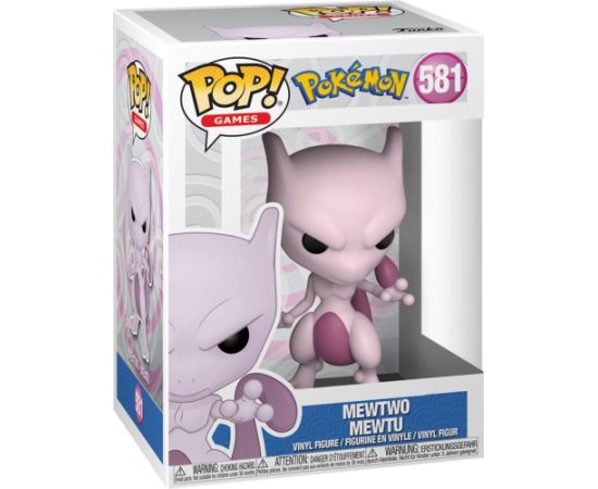 Funko Pop! Games: Pokemon - Mewtwo #581 Vinyl Figure