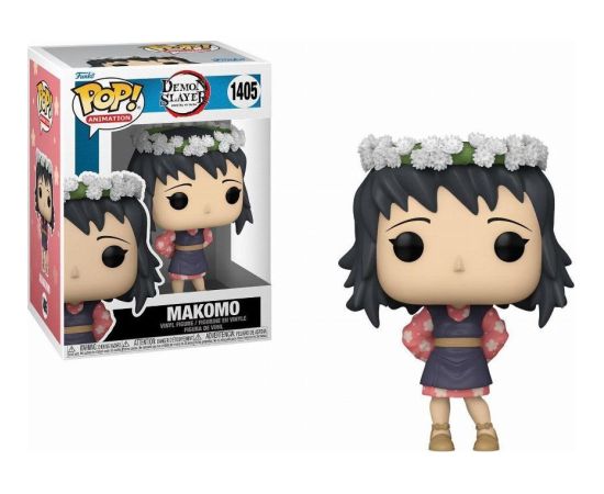 Funko Pop! Animation: Demon Slayer: Kimetsu No Yaiba - Makomo (Flower Headdress) #1405 Vinyl Figure