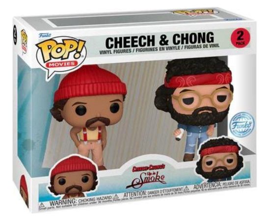 Funko Pop! 2-Pack Movies: Cheech  Chongs Up In Smoke - Cheech / Chong (Funko Exclusive) Vinyl Figures