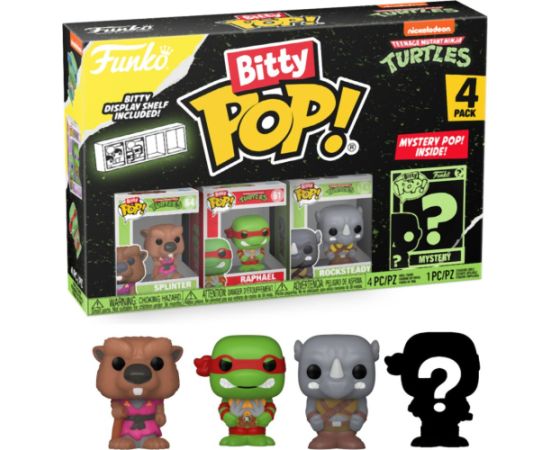 Funko Bitty Pop! 4-Pack: Teenage Mutant Ninja Turtles - Splinter Vinyl Figures