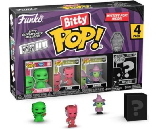 Funko Bitty Pop! 4-Pack: Disney The Nightmare Before Christmas 30th - Oogie Boogie Vinyl Figures