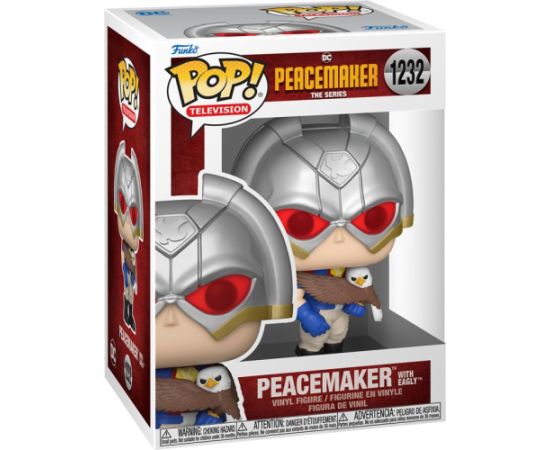 Funko Pop! Television: DC Peacemaker the Series - Peacemaker with Eagly #1232 Vinyl Figure