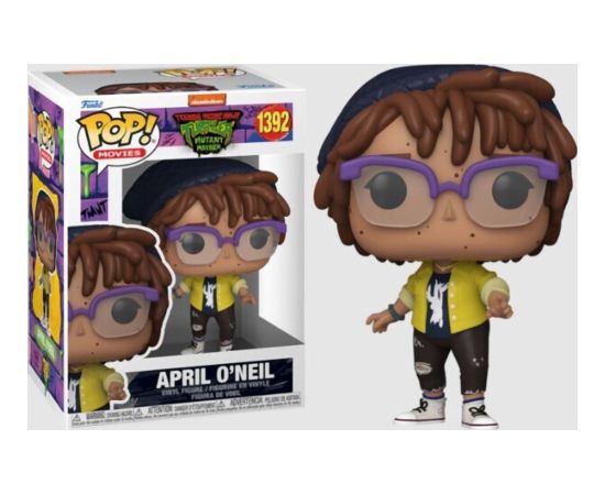 Funko Pop! Movies: Teenage Mutant Ninja Turtles Mutant Mayhem - April O Neil #1392 Vinyl Figure