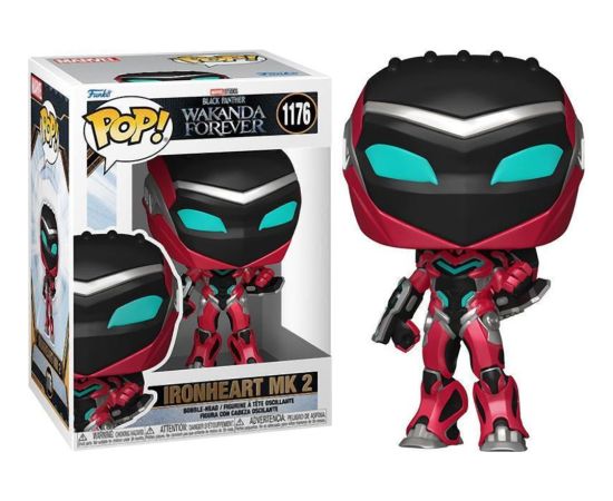 Funko Pop! Marvel: Black Panther Wakanda Forever - Iron Heart MK 2 #1176 Bobble-Head Vinyl Figure