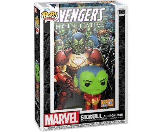 Funko Pop! Comic Covers: Marvel Avengers The Initiative - Skrull as Iron Man (Wondrous Convention Limited Edition) #16 Vinyl Figure