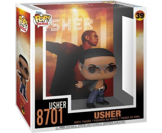 Funko Pop! Albums: Usher - Usher 8701 #39 Vinyl Figure