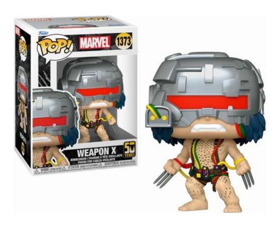 Funko Pop! Marvel: Wolverine 50th - Weapon X #1373 Bobble-Head Vinyl Figure