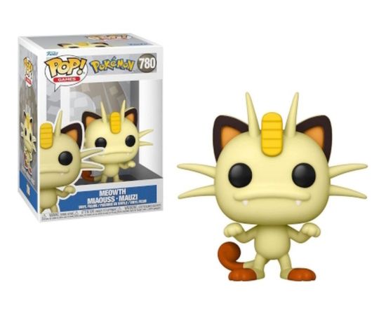 Funko Pop! Games: Pokemon - Meowth #780 Vinyl Figure